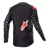 Detský motokrosový dres Alpinestars Youth Racer North black/red veľ. M