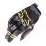 Motocrossové rukavice Alpinestars Radar 2021 grey camo / yellow