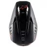 Motokrosová prilba Alpinestars S-M5 Compas 2021 black / orange fluo