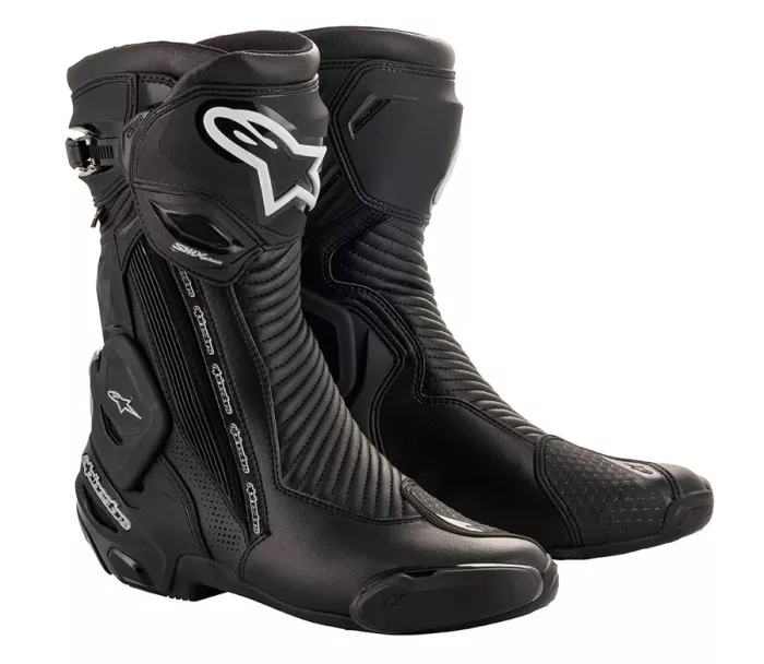 Topánky na motorku Alpinestars SMX Plus v2 Gore-Tex black / silver