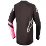 Dámsky motokrosový dres Alpinestars Stella Fluid jersey black / pink fluo