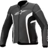 Dámska bunda na moto Alpinestars Stella Kira V2 black/white
