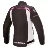 Dámska bunda na moto Alpinestars Stella T-SPS waterproof black/white/fuchsia