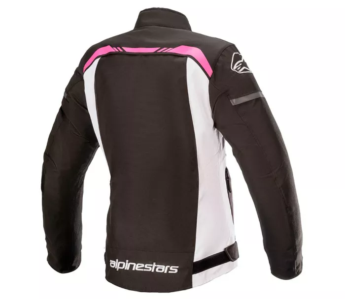 Dámska bunda na moto Alpinestars Stella T-SPS waterproof black/white/fuchsia