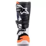 Detské motokrosové topánky Alpinestars Tech 7s 2021 Black / White / orange fluo