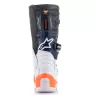 Detské motokrosové topánky Alpinestars Tech 7s 2021 Black / White / orange fluo