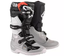 Detské motokrosové topánky Alpinestars Tech 7s black / silver / white / gold