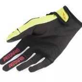 Motokrosové rukavice Alpinestars Techstar yellow fluo/black