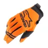 Detské motokrosové rukavice Alpinestars Youth Radar 2021 orange / black