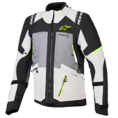 Bunda 2026 Alpinestars Andes V4 Drystar grey/black/yellow fluo
