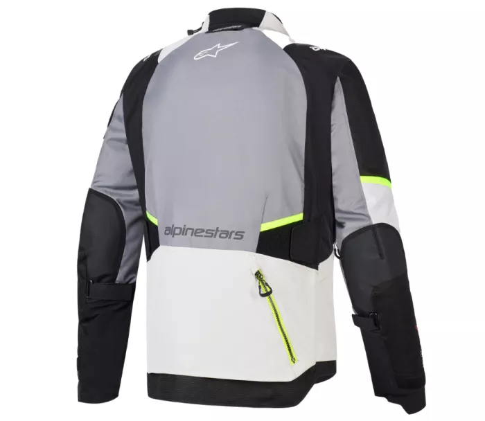 Bunda 2026 Alpinestars Andes V4 Drystar grey/black/yellow fluo