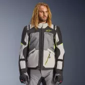 Bunda 2026 Alpinestars Andes V4 Drystar grey/black/yellow fluo