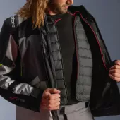 Bunda 2026 Alpinestars Andes V4 Drystar grey/black/yellow fluo