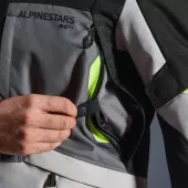 Bunda 2026 Alpinestars Andes V4 Drystar grey/black/yellow fluo