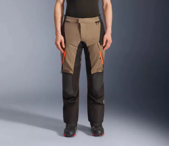 Nohavice na moto Alpinestars Andes V4 Drystar walnut/black