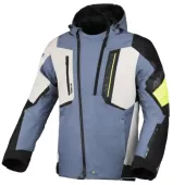 Macna Angle 2.0 light grey/fluo yellow men jacket vel.3XL