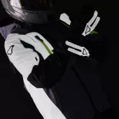 Macna Angle 2.0 light grey/fluo yellow men jacket vel.3XL