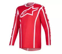 Motokrosový dres Alpinestars Fluid Apex red/white