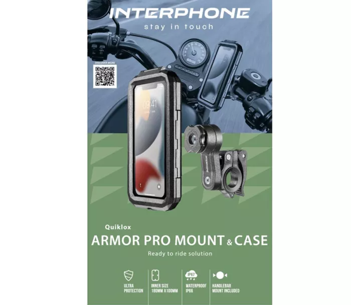 Univerzálne vodeodolné púzdro na mobilné telefóny Interphone Armor