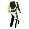 Kombinéza na motocykl Dainese ASSEN 2 BLACK/WHITE/FLUO YELLOW