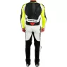 Kombinéza na motocykl Dainese ASSEN 2 BLACK/WHITE/FLUO YELLOW