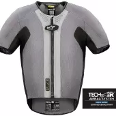 Výhodný set: Nazran Cavell Tech-Air black/grey/fluo pánská + Alpinestars Tech-Air 5 vesta