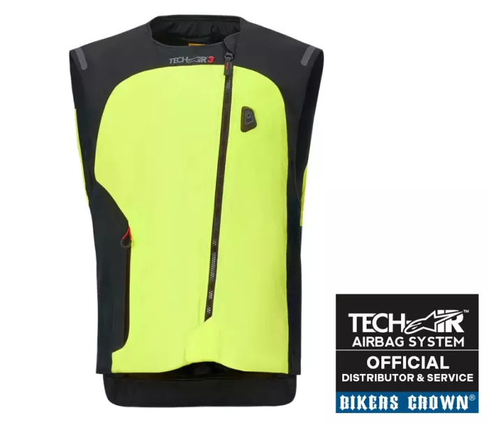 Alpinestars Tech-Air 3 V2 black/yellow fluo vel. M