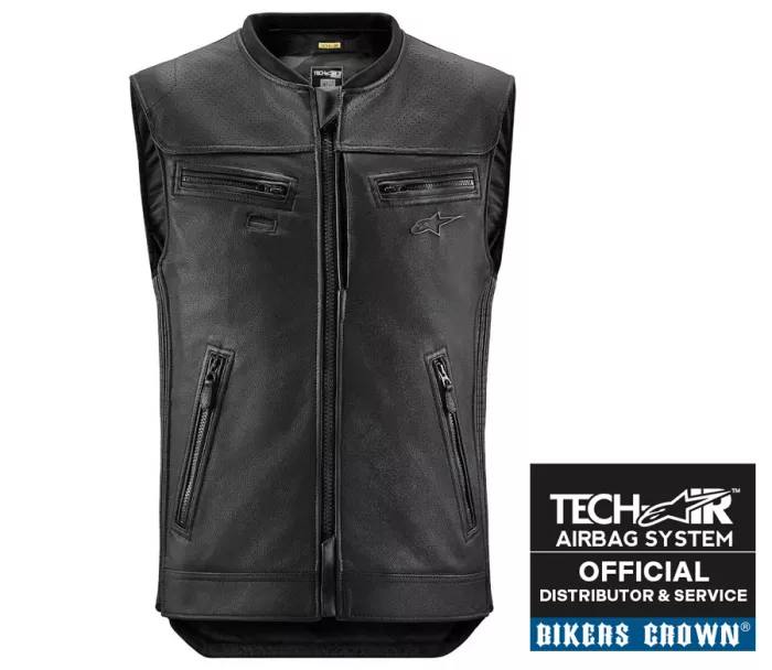Alpinestars Tech-Air 3 V2 Leather black vest vel. 3XL