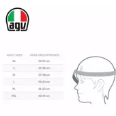 Prilba na motorku integrálna AGV K1 S Limit 46