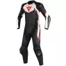 Kombinéza na motorku Dainese AVRO D2 BLACK/WHITE/RED-FLUO