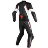 Kombinéza na motorku Dainese AVRO D2 BLACK/WHITE/RED-FLUO