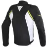 Bunda na motorku Dainese AVRO D2 TEX black/white/yellow fluo