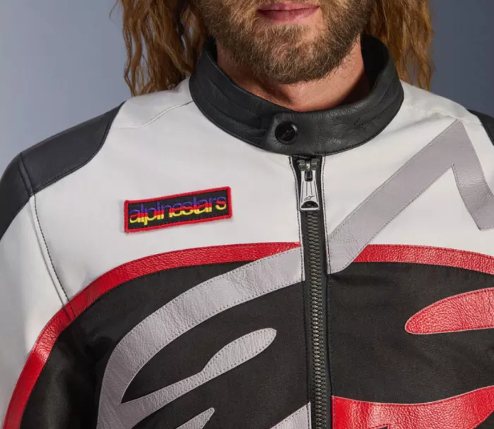 Alpinestars 330 0326 1611 Axton black/off white/bright red vel. XL