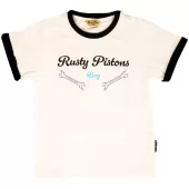 Detské chlapčenské tričko Rusty Pistons Ballou black/white