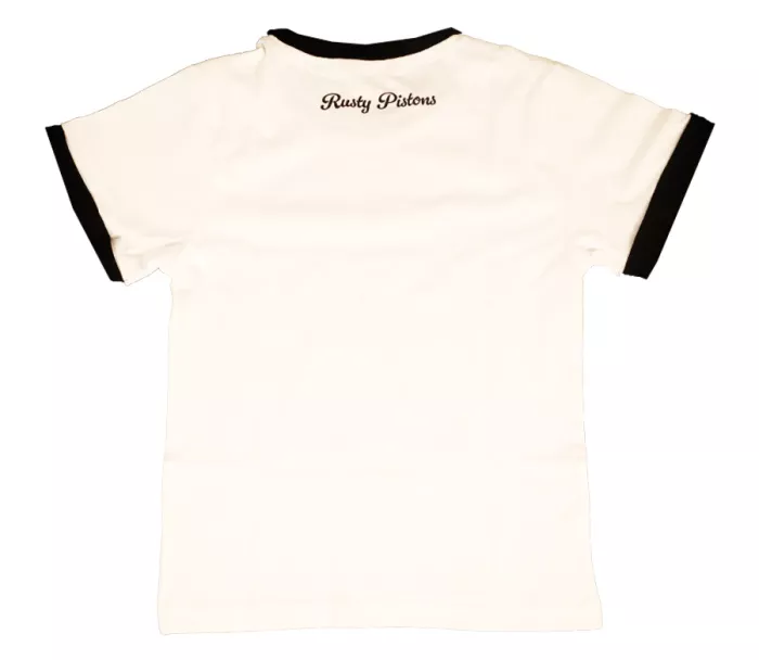 Detské chlapčenské tričko Rusty Pistons Ballou black/white