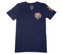 Dámske tričko Rusty Pistons Bastion race 2025 navy blue