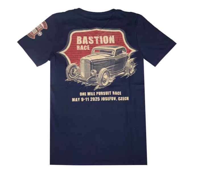 Rusty Pistons Bastion race 2025 navy blue vel. 2XL