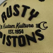 Šiltovka Rusty Pistons Baxter black/beige