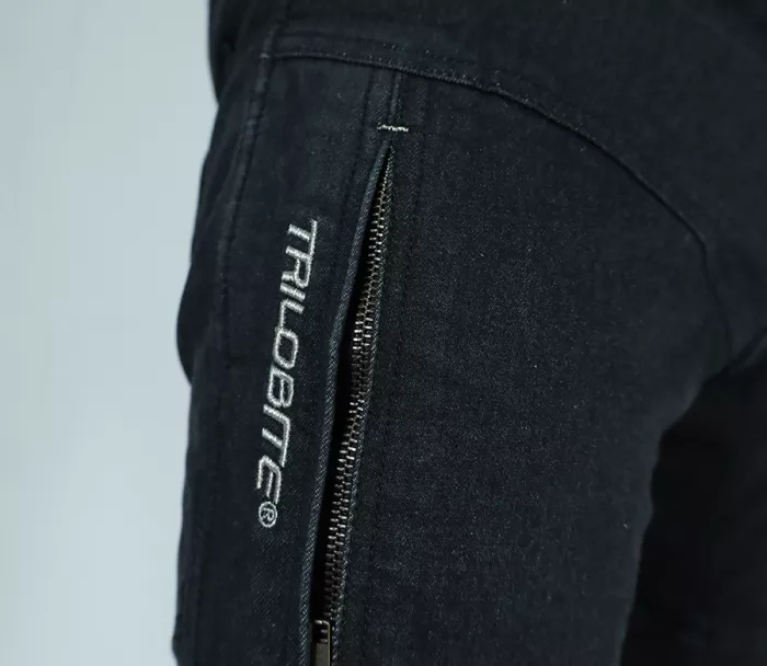 Trilobite Parado doublelayer AAAA slim fit ladies jeans long black level 2 vel. 34