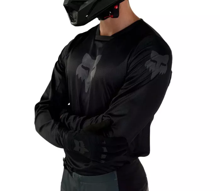 Fox 31281-001 180 Blackout Jersey, Black vel. S