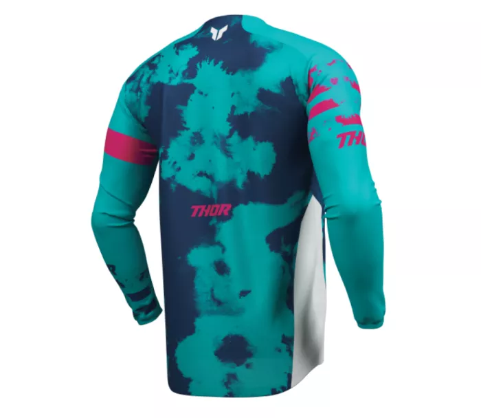 Pánsky dres Thor Launchmode Bleach white/aqua