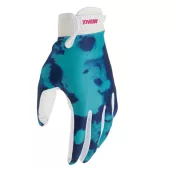 Thor 3332 - 1914 Youth Launchmode Bleach rukavice white/aqua vel.S