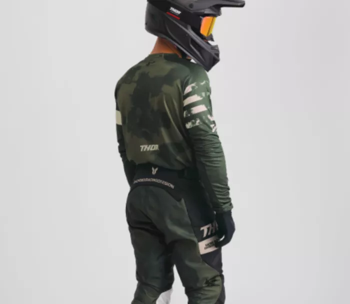 Pánsky dres Thor Launchmode Bleach black/camo