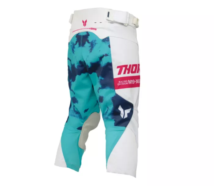 Detské nohavice Thor Launchmode Bleach kalhoty white/aqua