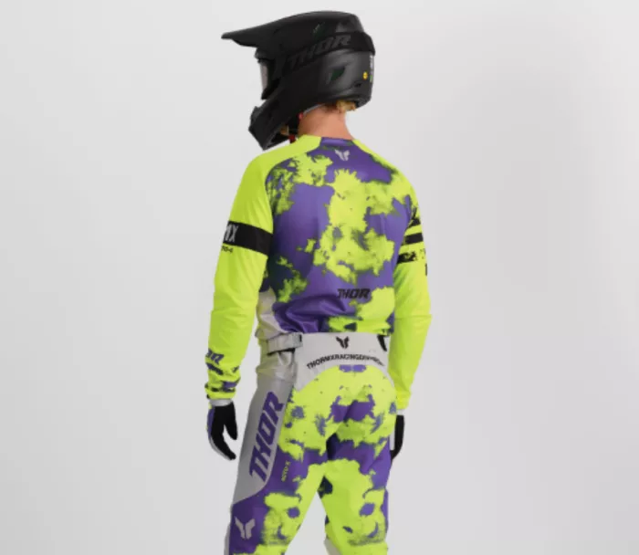 Thor 2910 - 8404 Launchmode Bleach gray/acid vel.2XL