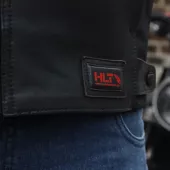 Kožená bunda na moto XRC BOTRIC HLT black