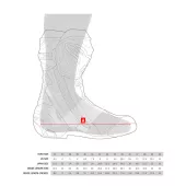 Topánky na motorku Alpinestars Faster-3 Drystar black / cool grey
