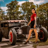 Lodičky Rusty Pistons RPSSW12 Diana Kustom