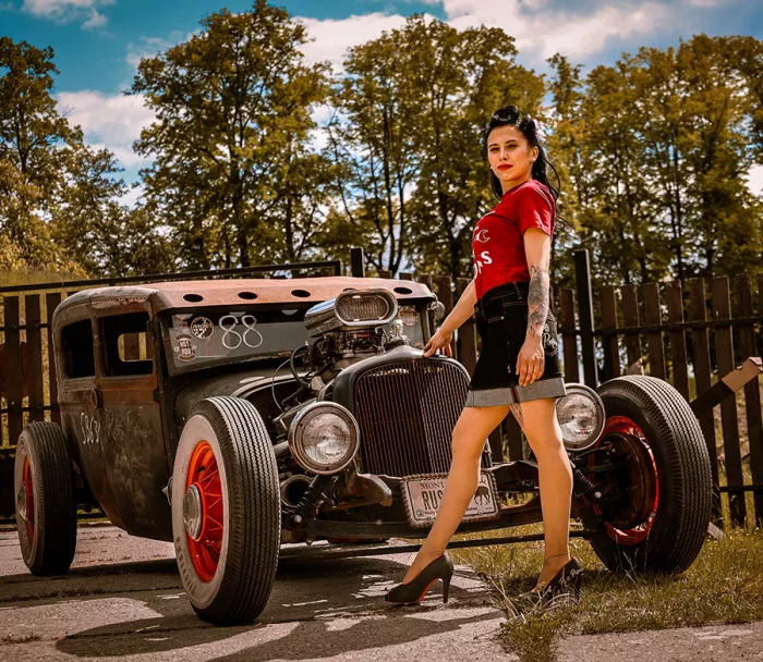 Lodičky Rusty Pistons RPSSW12 Diana Kustom