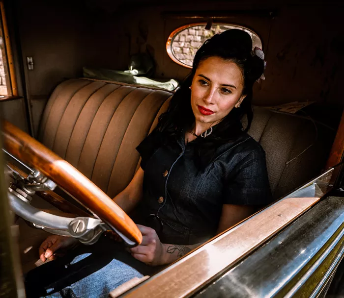 Dámske šaty Rusty Pistons Toimi jeans